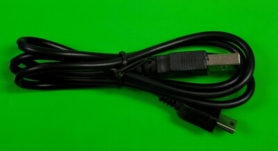 Mini-USB cord 2 foot Black