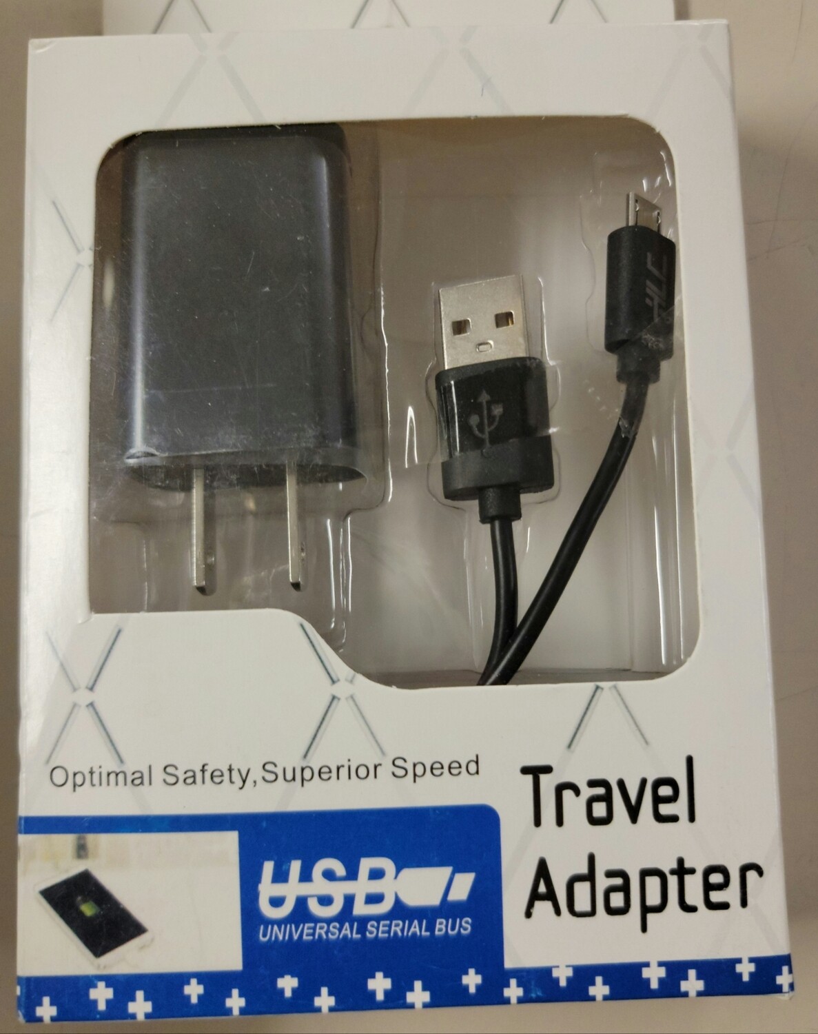 Micro-USB Cord and Wall Power Adapter Set