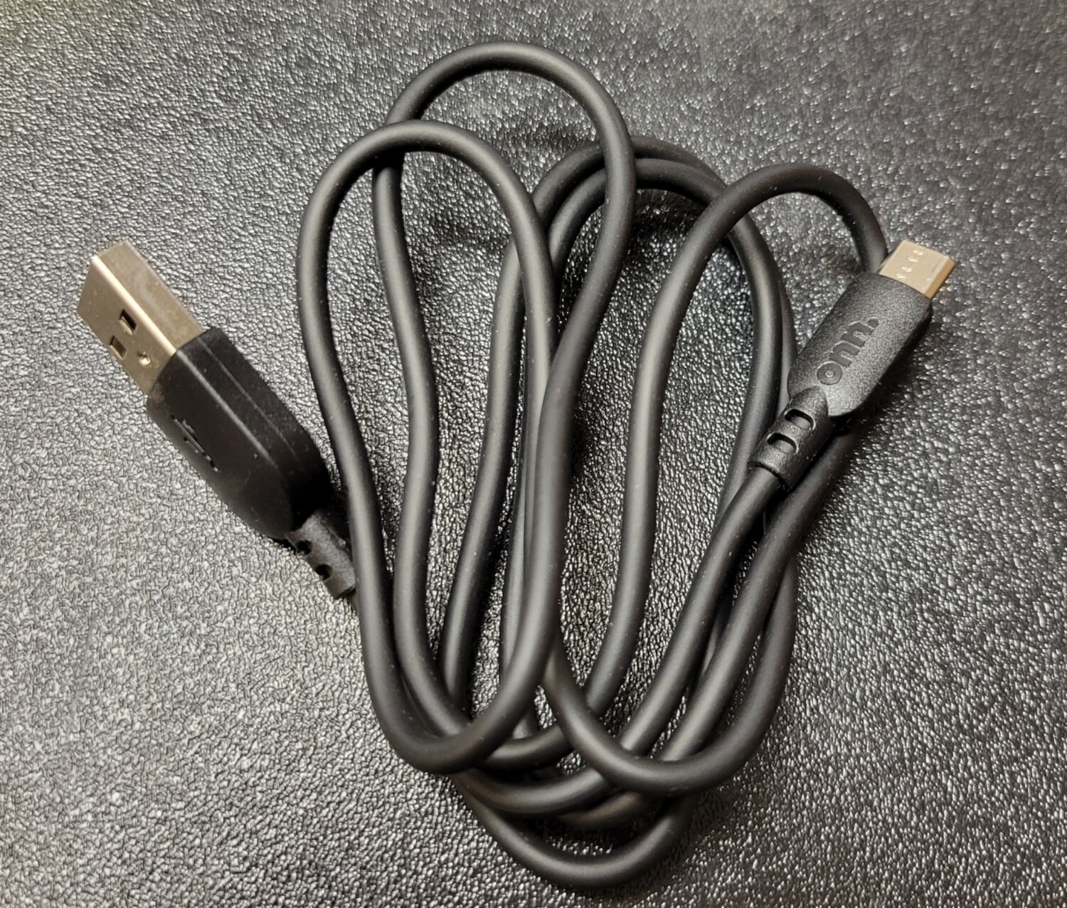 Micro-USB cable, charge only no data transfer