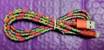 8-Pin Cable 3 Foot Tie-Dye
