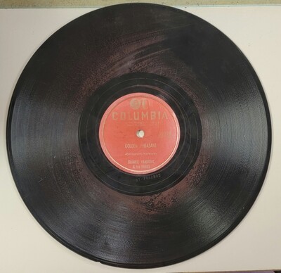 Tony's Polka / Golden Pheasant, 78rpm Record