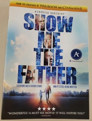 Replacement Artwork for "Show Me The Father" DVD - No DVD included