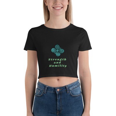 JemWear Power Symbol Women’s Crop Tee
