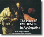 The Place of Evidence in Apologetics CD