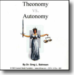 Theonomy vs. Autonomy