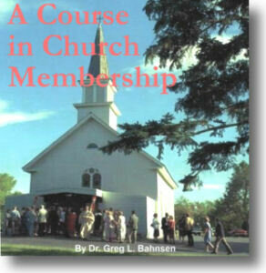 Course in Church Membership