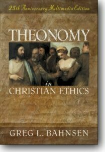 Theonomy in Christian Ethics CD-Rom