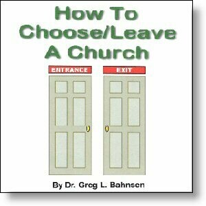 How to Choose/Leave a Church
