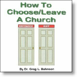 How to Choose/Leave a Church