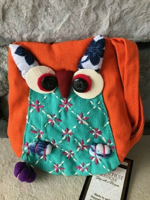 Owl Wristlet - Various Colors -  D6