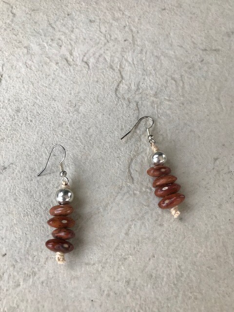 Pinto Bean Earrings - A100