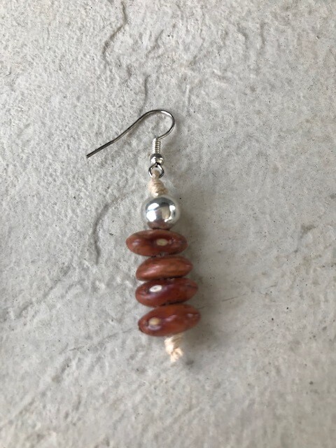 Pinto Bean Earrings - A100