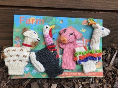 Farm Friends Finger Puppets - D11