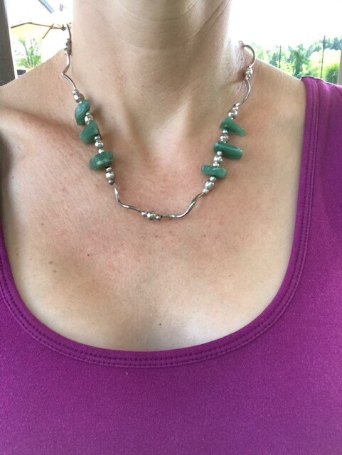 Jade Choker Necklace - A80