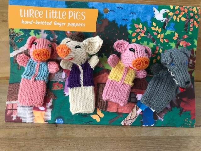 Finger Puppets Three Little Pigs - D26