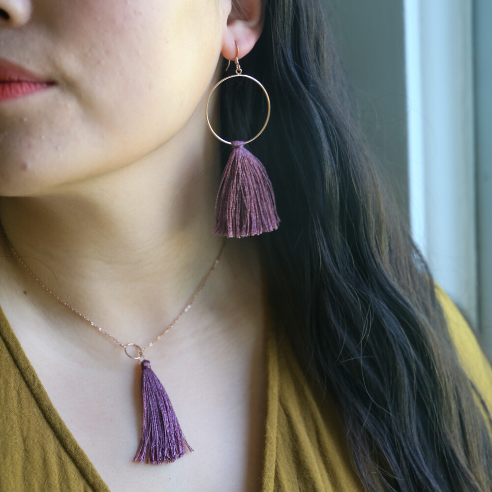 Juniper Tassel Earrings