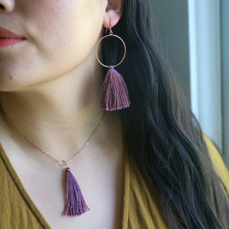 Juniper Tassel Earrings
