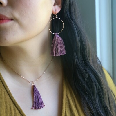 Juniper Tassel Earrings