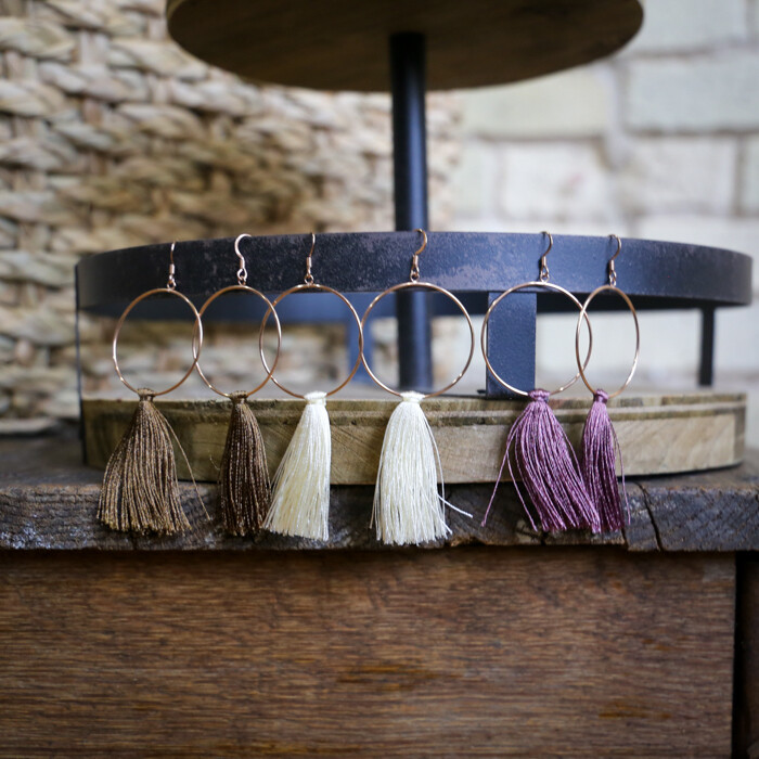 Juniper Tassel Earrings