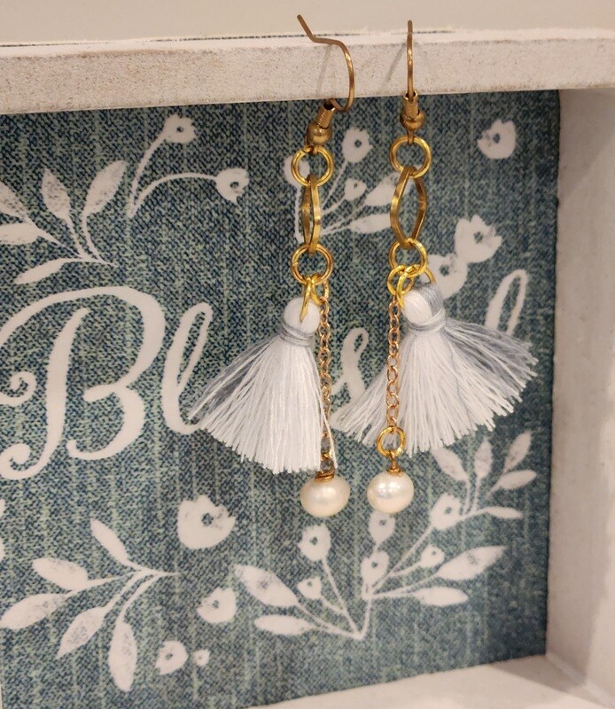 Enamored Tassel Earrings - A15