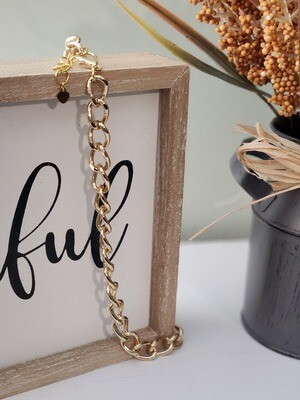 Paige Gold Chain Necklace - A76