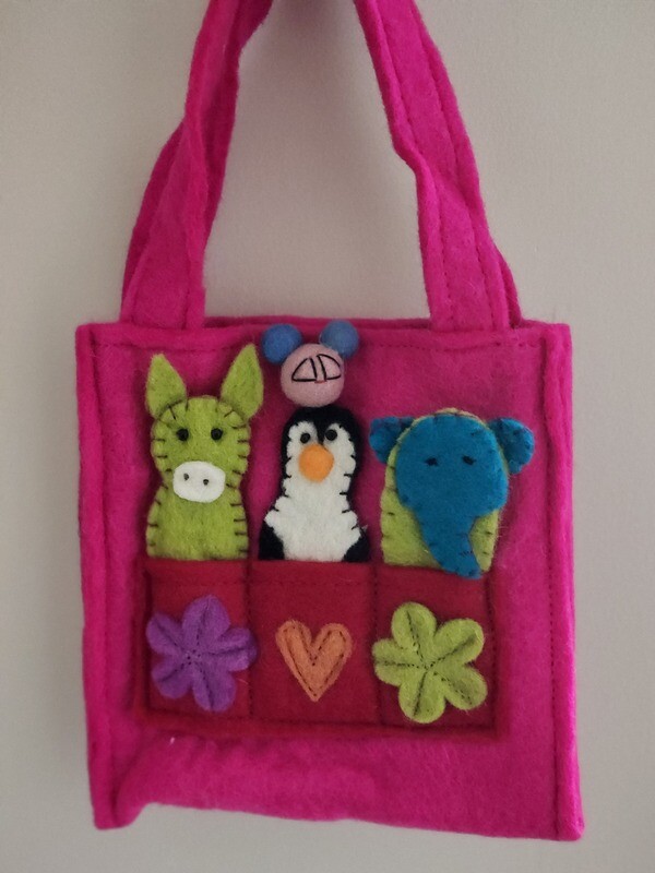 Finger Puppet Purse