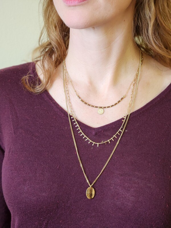 Tiger Necklace - A67