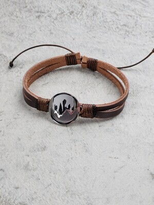 Men's Faith to Move Mountains Bracelet - K10