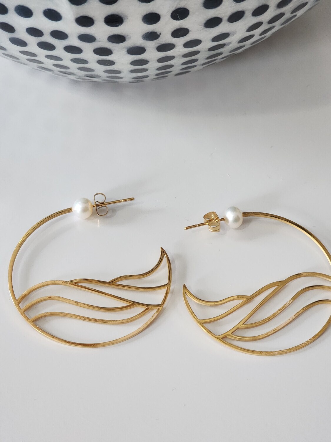 Walk on Water Earrings