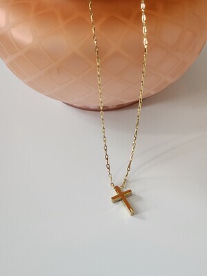 Great Courage Cross Necklace