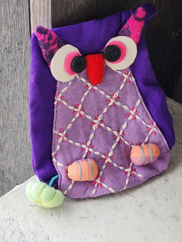 Owl Wristlet - Various Colors -  D6