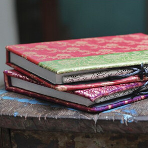 Large Silk Sari Journal - P7