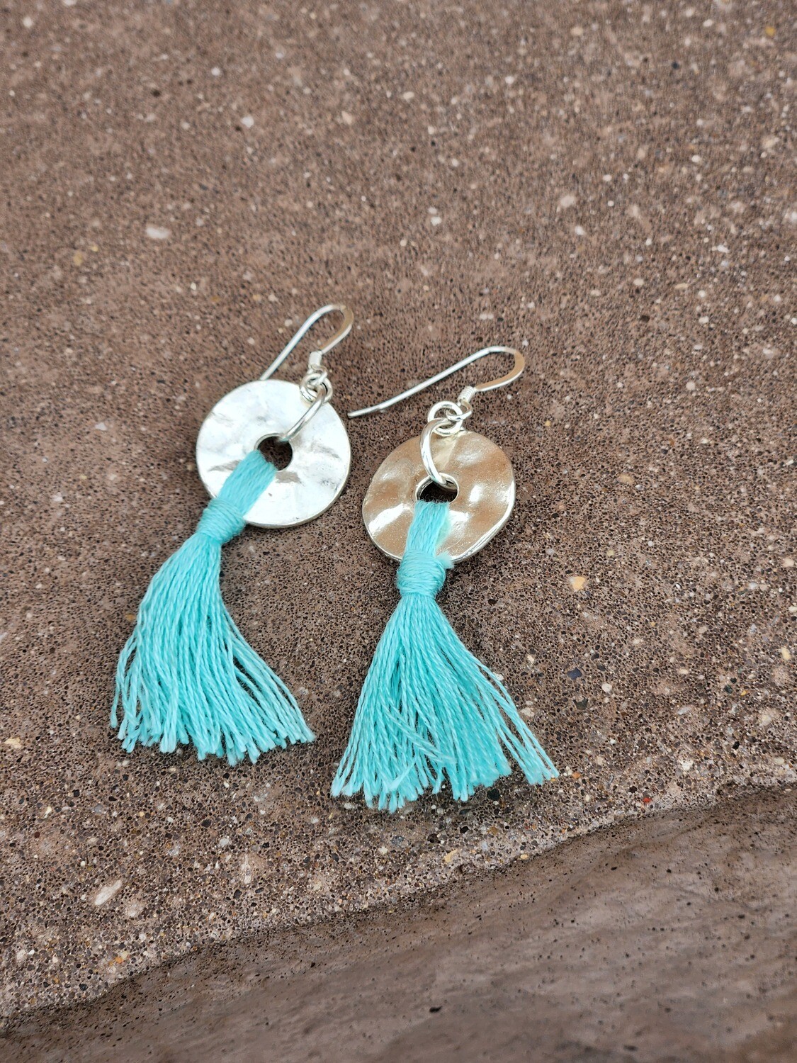 Many Waters Earrings, Color: Light Blue - A222