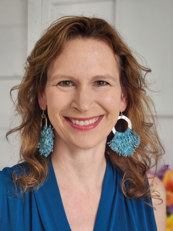 Blue Ocean Boho Fringe Earrings - A220 Blue Ocean Boho Fringe Earrings - A220