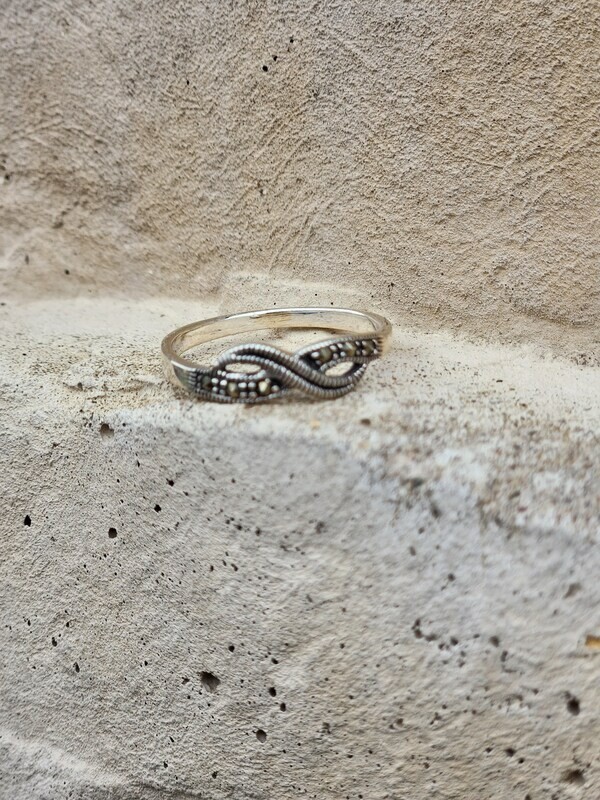 Infinity Sterling Silver Ring