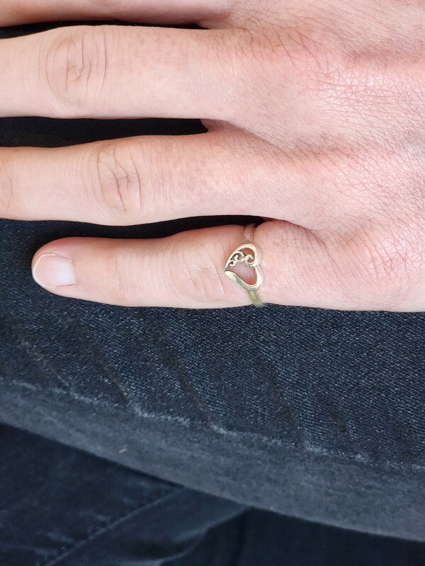 Heart Pinky Ring