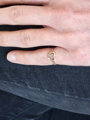 Heart Pinky Ring