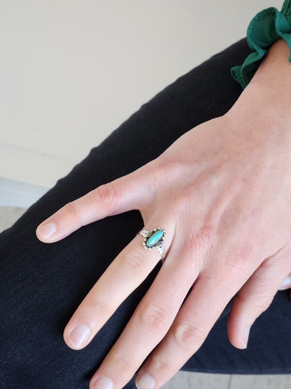 Sterling Silver Turquoise Ring