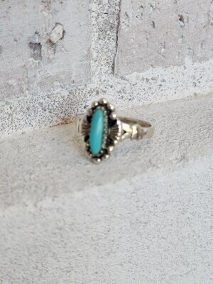 Sterling Silver Turquoise Ring