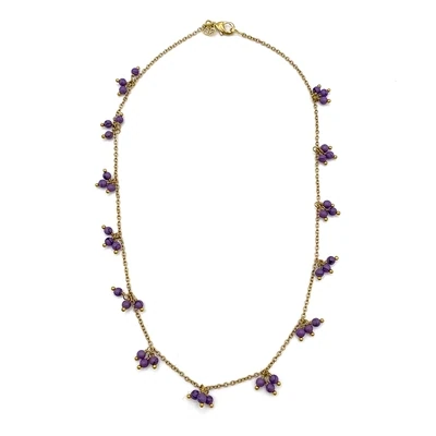Luni Lavender Necklace - A257