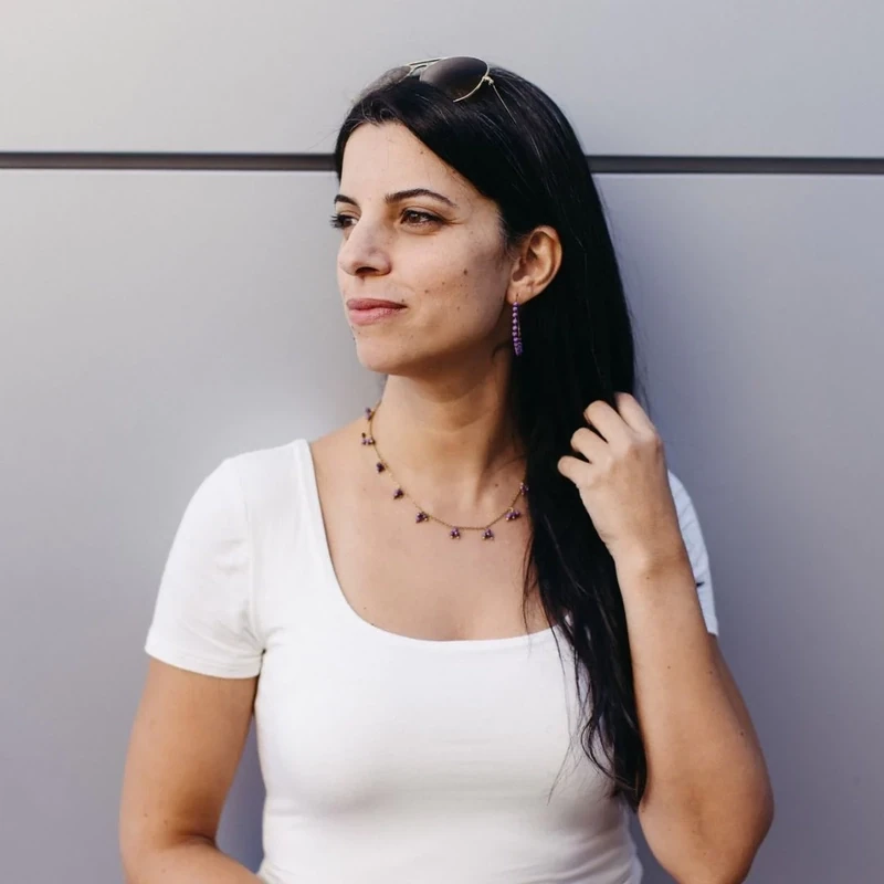 Luni Lavender Necklace - A257