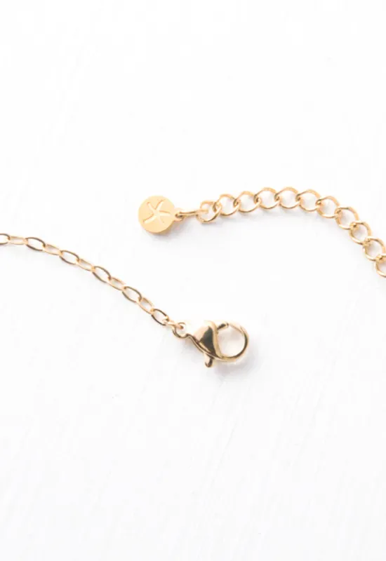 Lenore Cross Bar Necklace - A6
