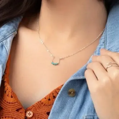 Moab Western Horseshoe Necklace