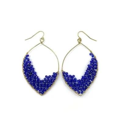 Midnight Drops Earrings -A279 