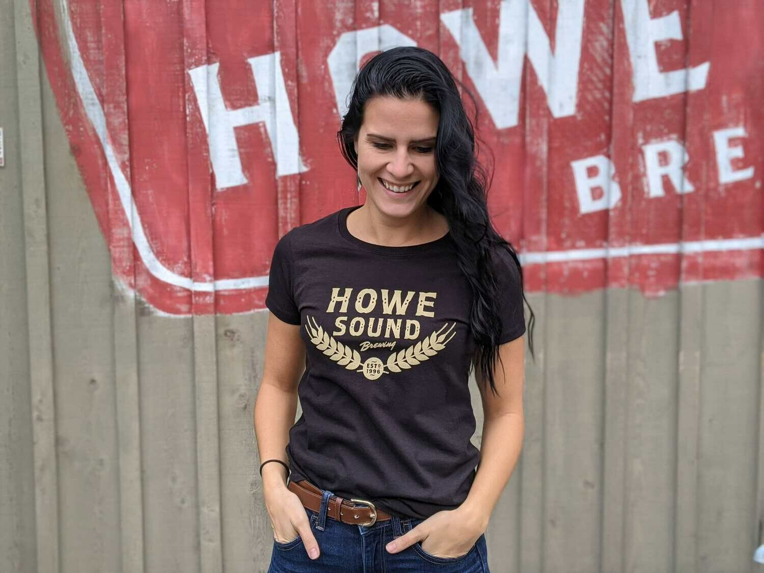 Women's Vintage Logo T-shirt - Howe Sound Brewing