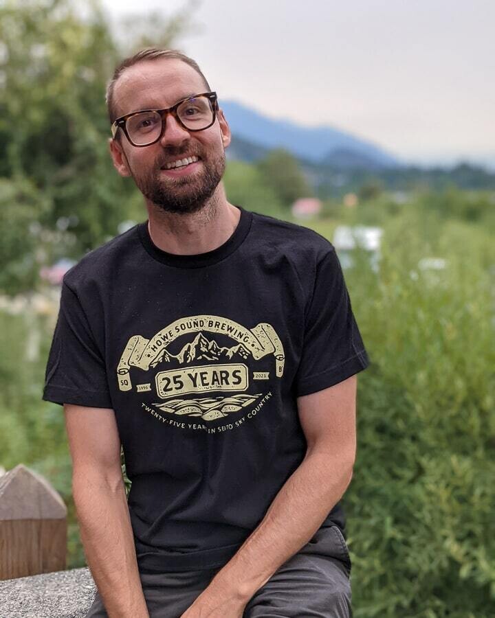 25th Anniversary T-shirt - Howe Sound Brewing