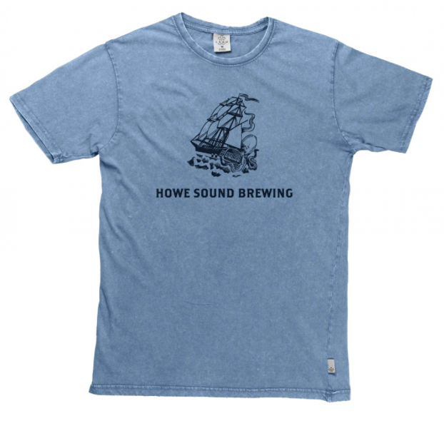 Howe Sound Lager Acid Wash Tee