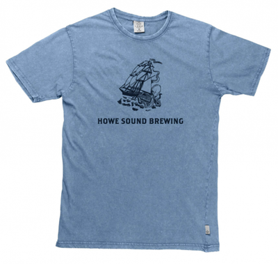 Howe Sound Lager Acid Wash Tee