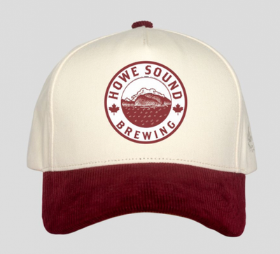 Corduroy Burgundy Trucker Hat