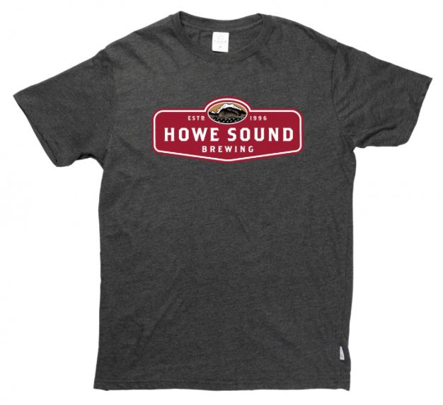 Classic Logo, Brewed in BC T-Shirt - Heather Grey